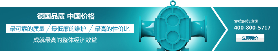 羅德凸輪轉(zhuǎn)子泵--德國(guó)品質(zhì)，中國(guó)價(jià)格